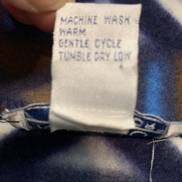 PK Elliot Vintage Southwest Design Fleece Popover Large - Picture 5 of 10